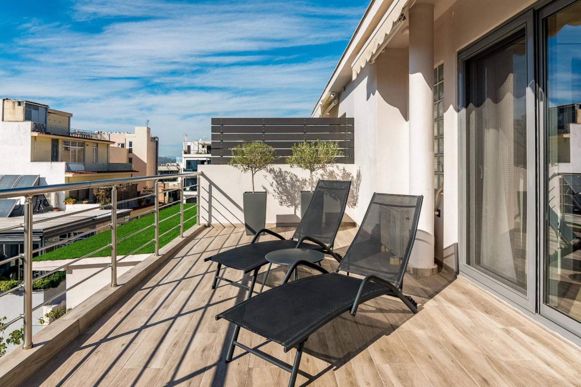 Апартаменти Dreamy Athens Penthouse With Acropolis View Екстер'єр фото