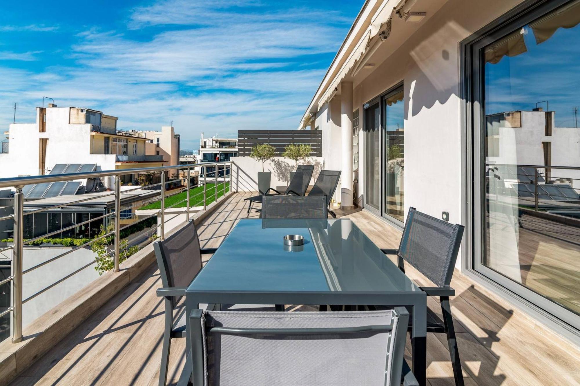 Апартаменти Dreamy Athens Penthouse With Acropolis View Екстер'єр фото